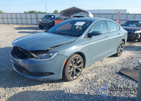2015 Chrysler 200 S из США, поврежденный, VIN 1C3CCCBB0FN555518